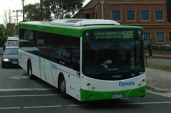 Dysons Scania L94UB Volgren CR227L 319